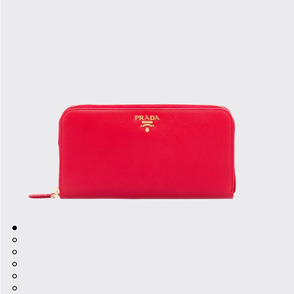 Large Saffiano Leather Wallet